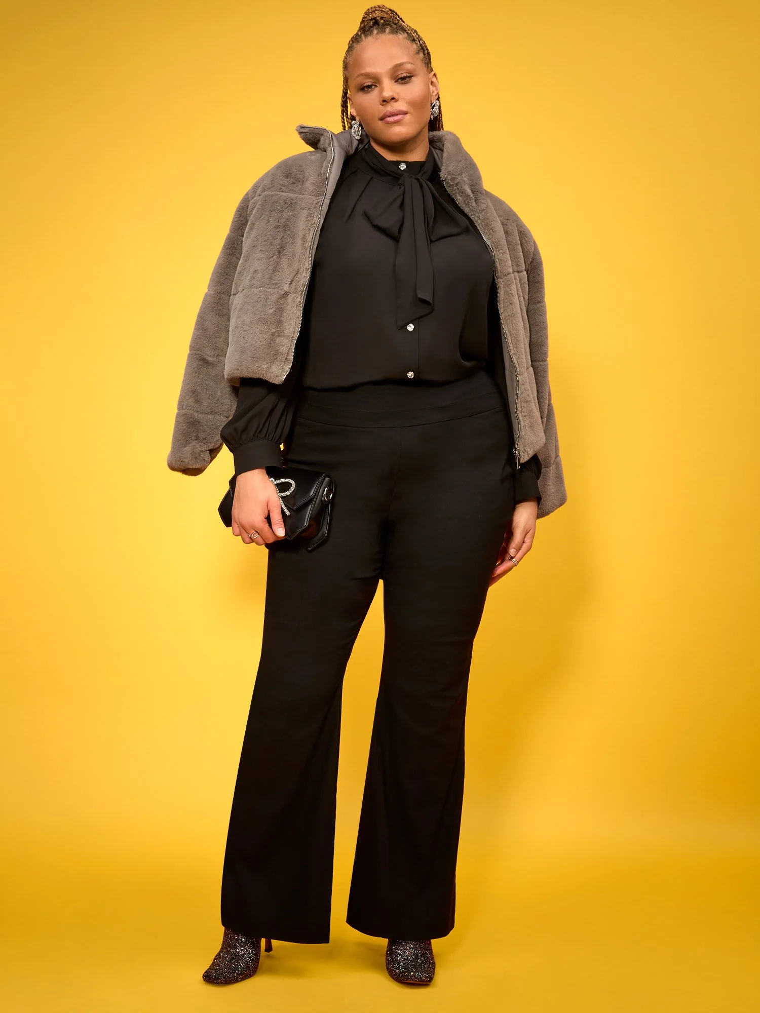 Whitney High-Waisted Pull-On Flare Pant - Image 2
