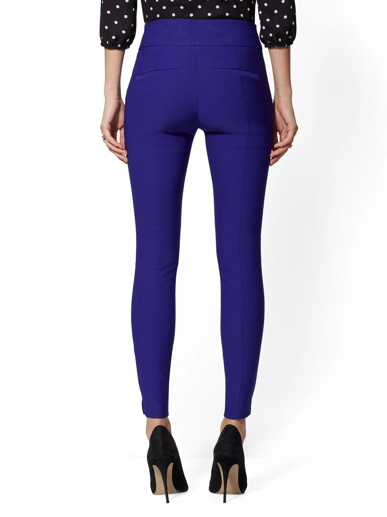 Whitney High-Waisted Pull-On Slim-Leg Pant - Image 15