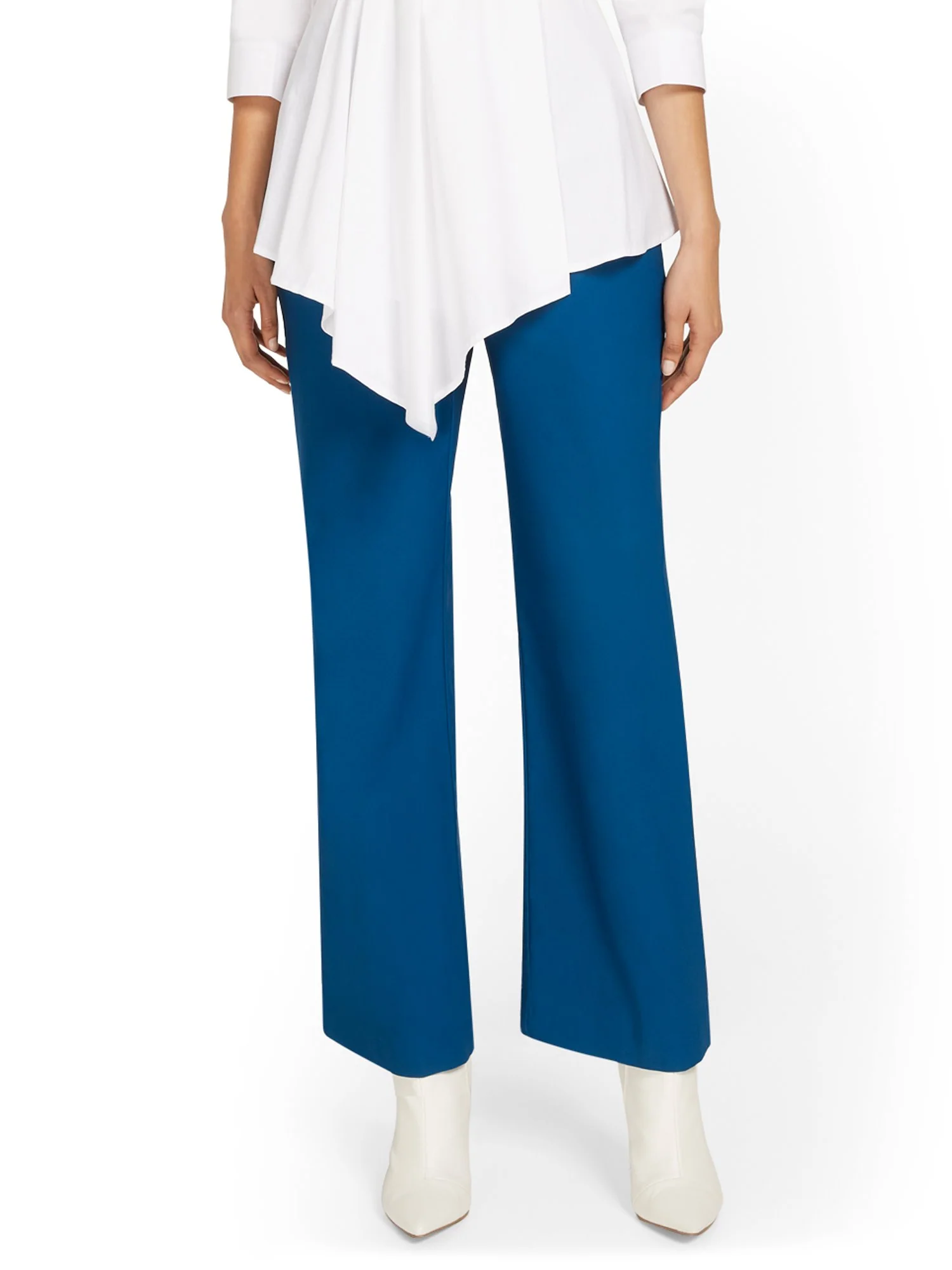 Whitney High-Waisted Pull-On Wide-Leg Pant - Image 7