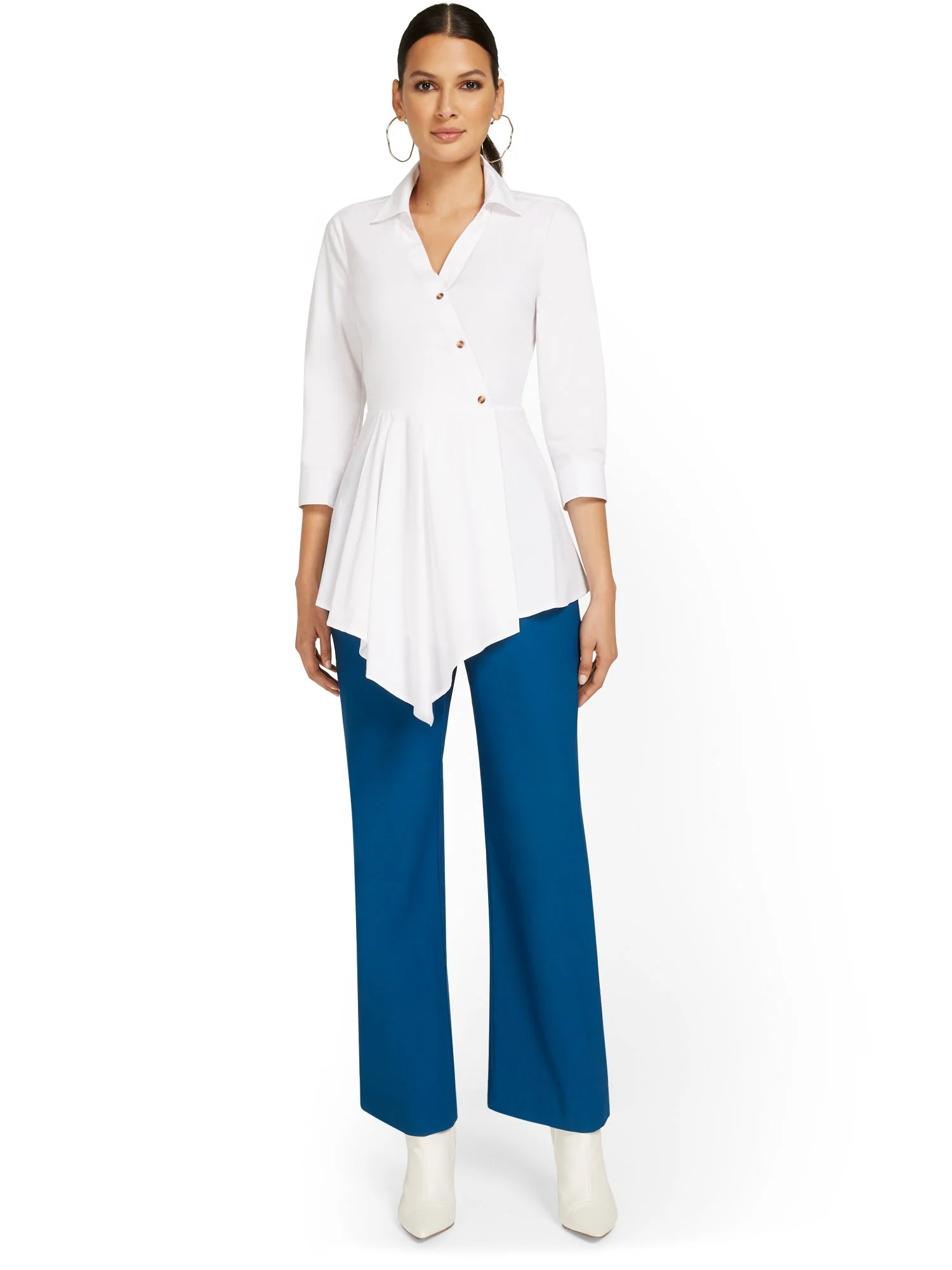 Whitney High-Waisted Pull-On Wide-Leg Pant - Image 9