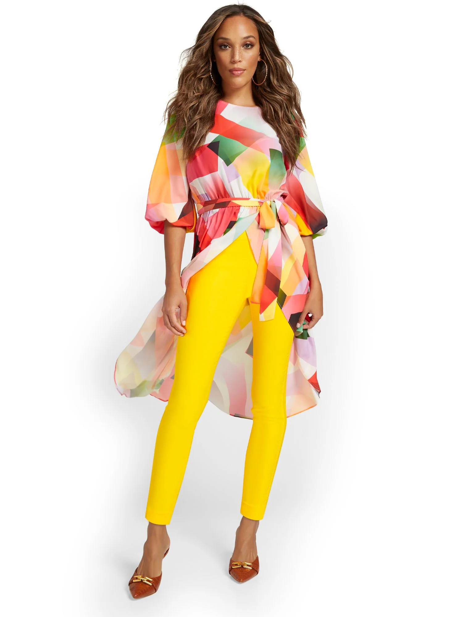 Whitney High-Waisted Tummy Control Pull-On Slim-Leg Ankle Pant - Image 11