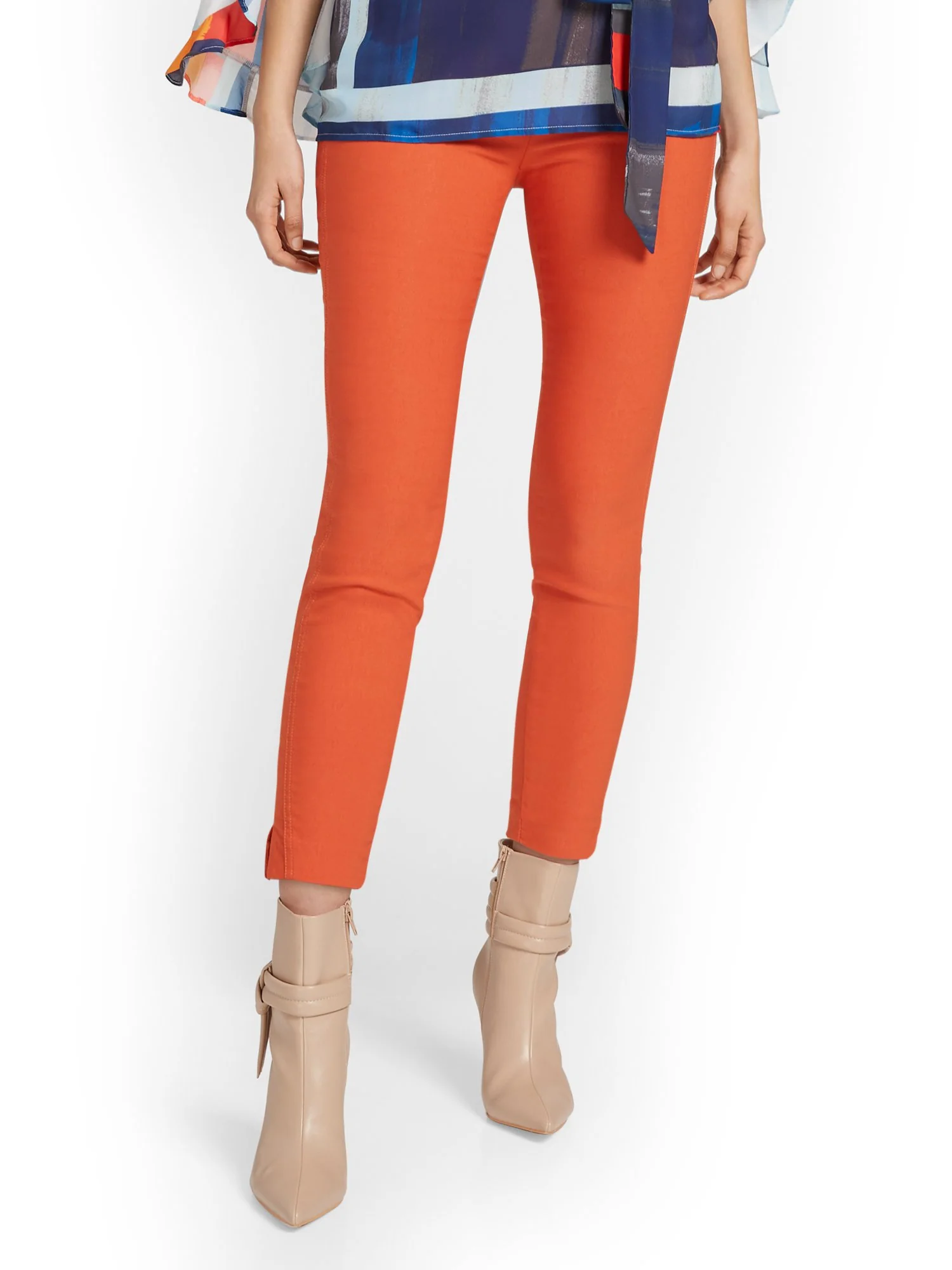 Whitney High-Waisted Tummy Control Pull-On Slim-Leg Ankle Pant - Image 23
