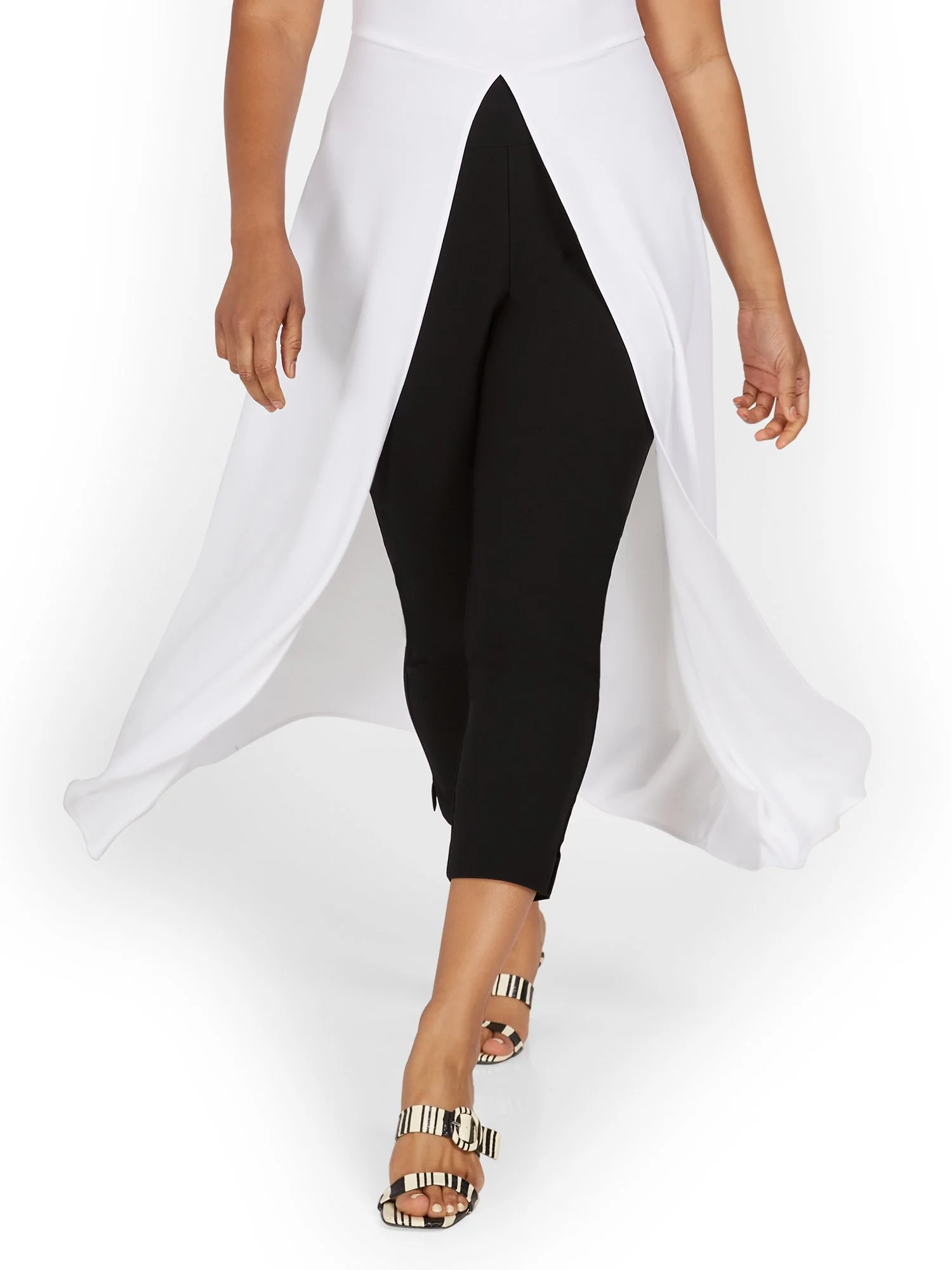 Whitney High-Waisted Tummy Control Pull-On Slim-Leg Capri Pant - Image 2