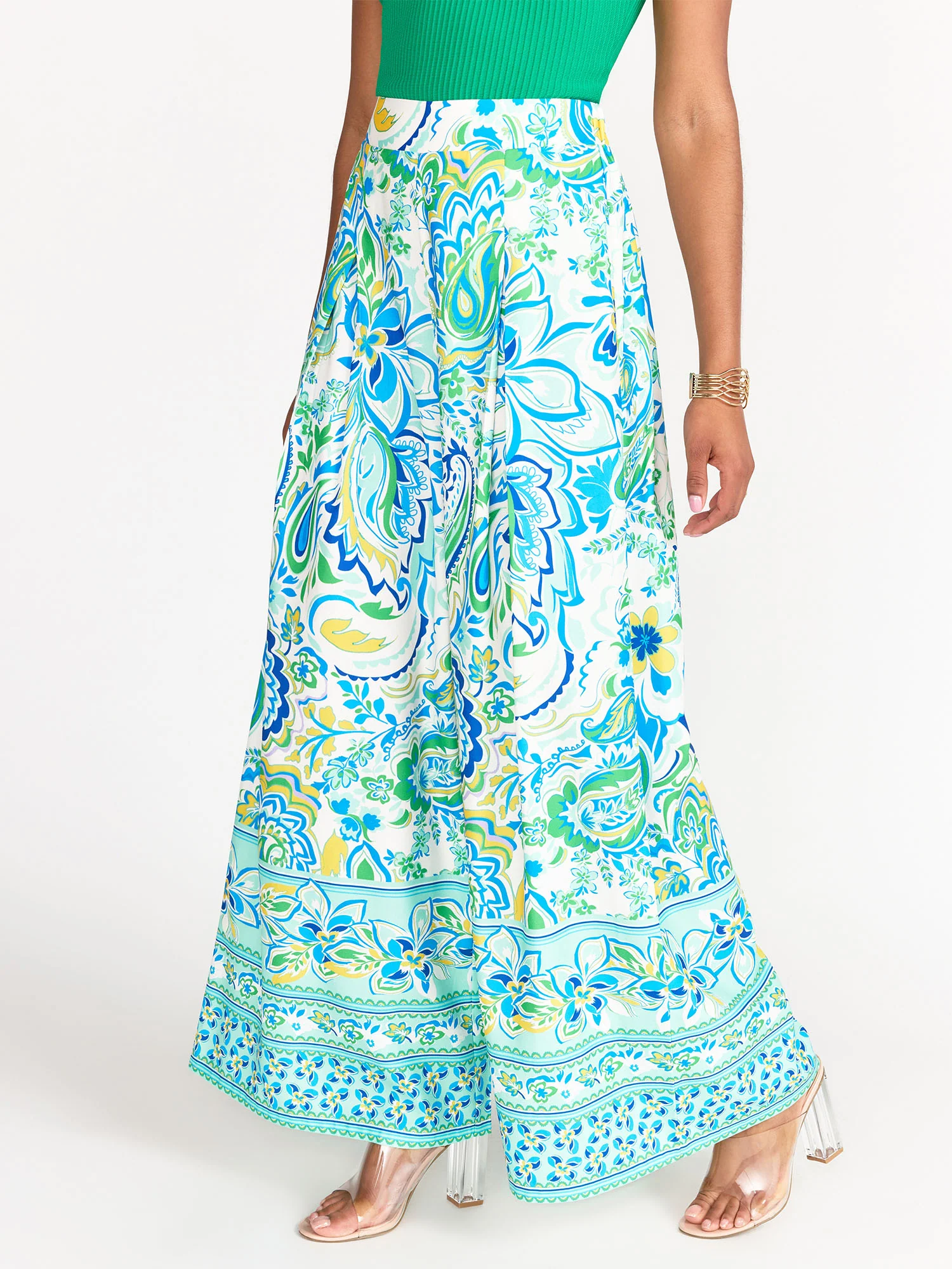 Flying Tomato Wide Leg Printed Pants - Brands We Love - Image 2