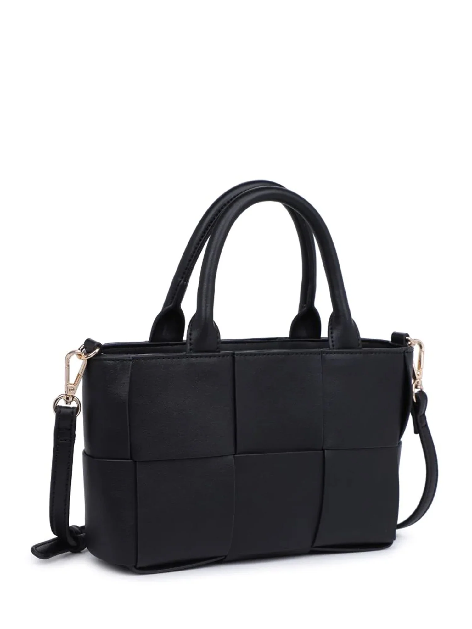 Urban Expressions Wide Woven Top-Handle Bag - Brands We Love - Image 4