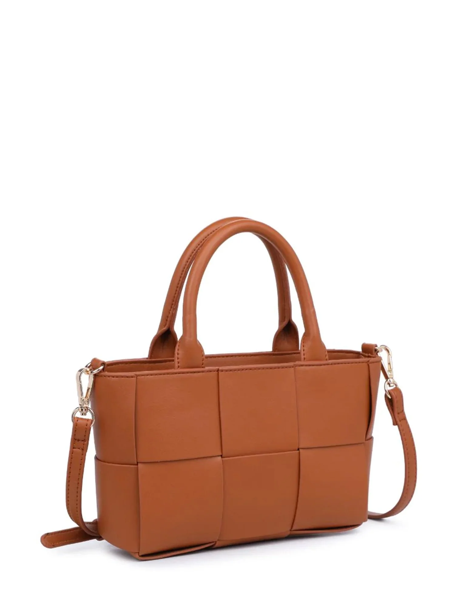 Urban Expressions Wide Woven Top-Handle Bag - Brands We Love - Image 3