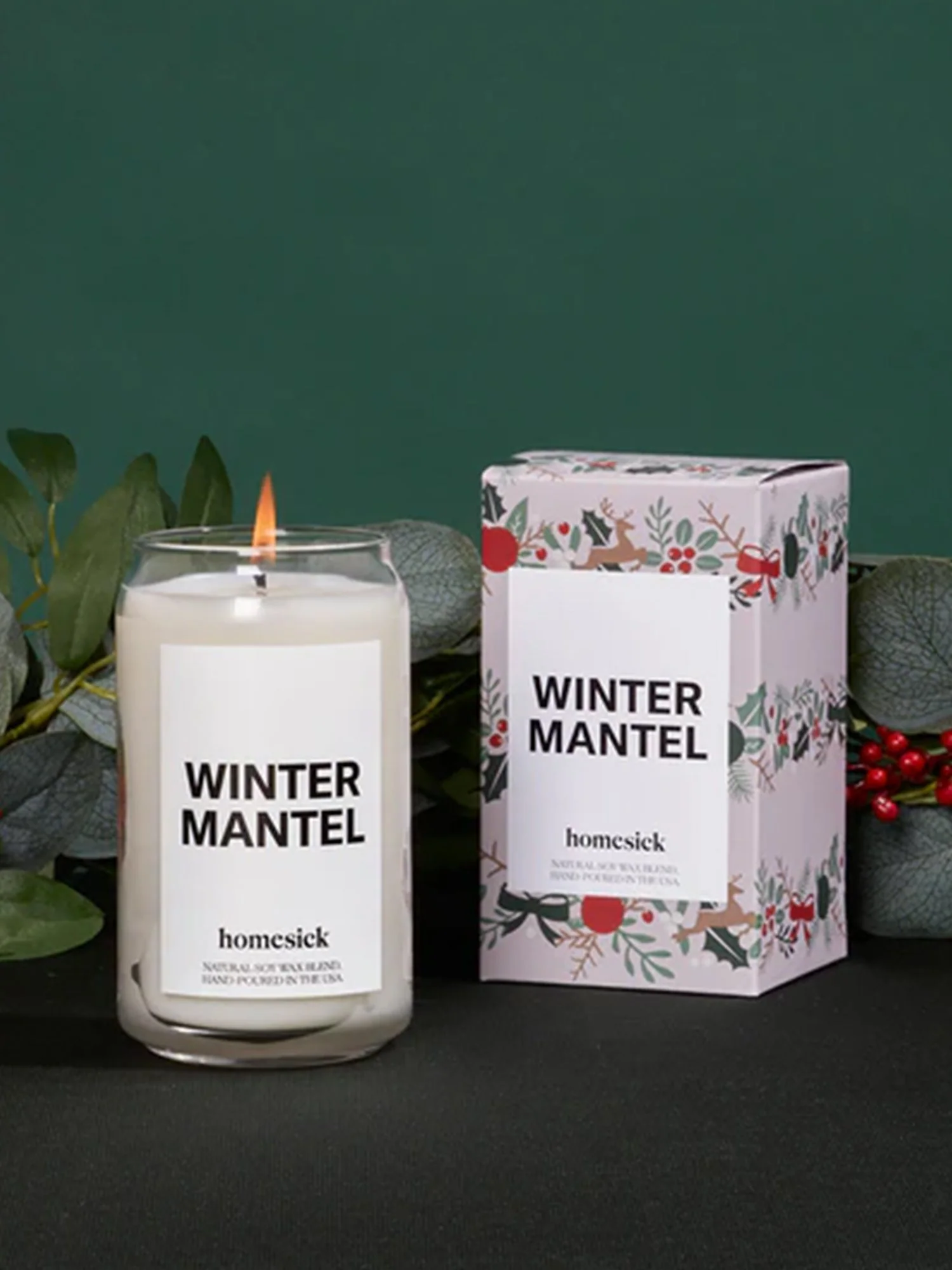 Homesick Candles Winter Mantel Candle - Brands We Love - Image 3