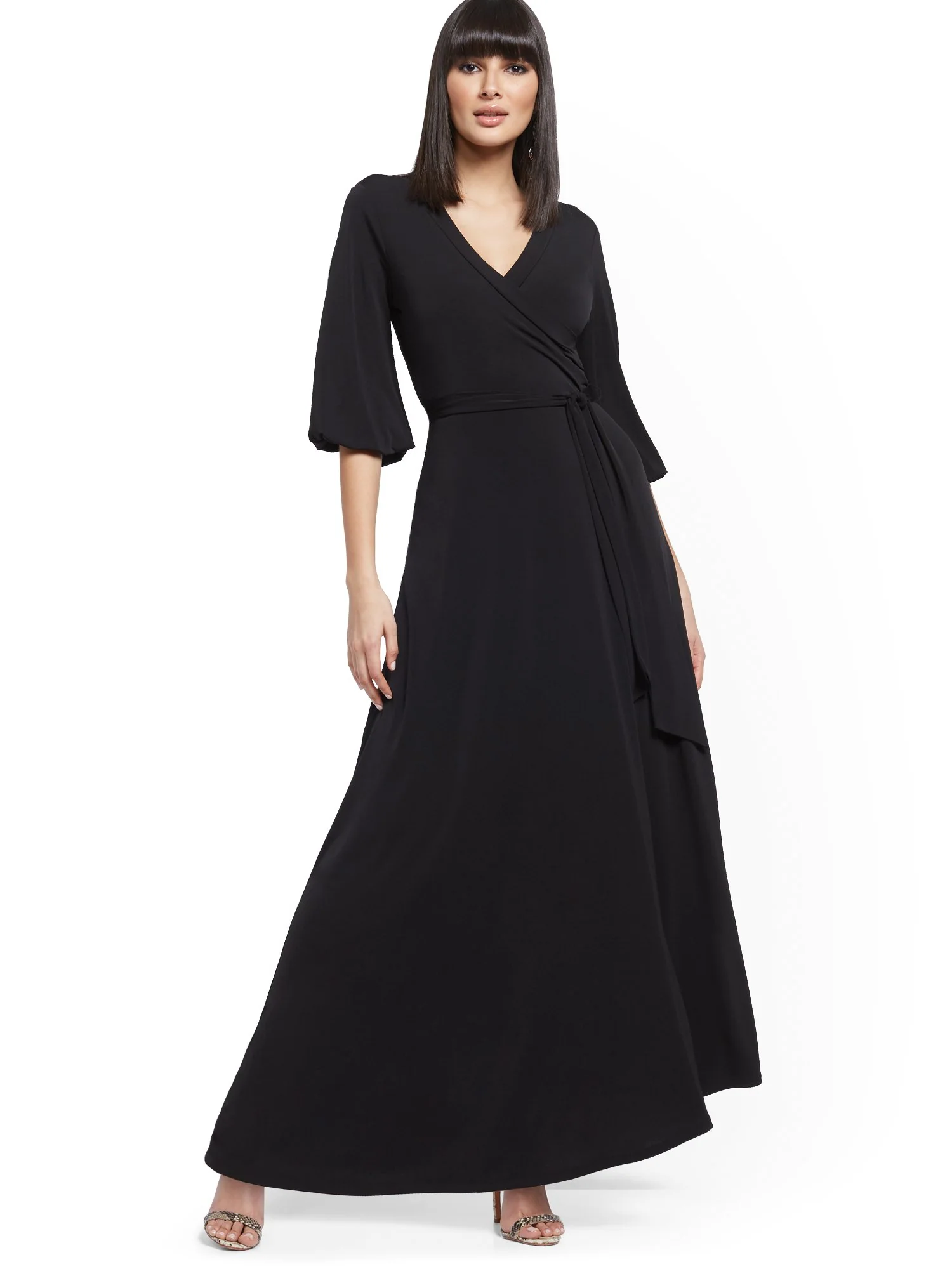Wrap Maxi Dress