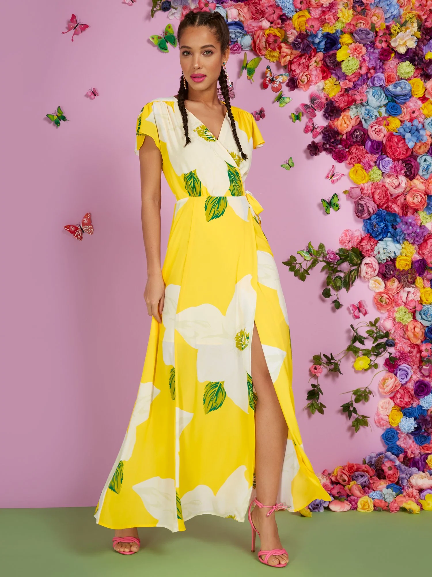 Wrap Maxi Dress