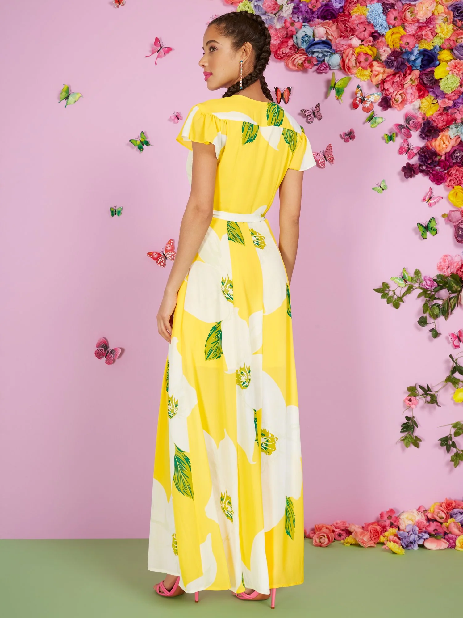 Wrap Maxi Dress - Image 3