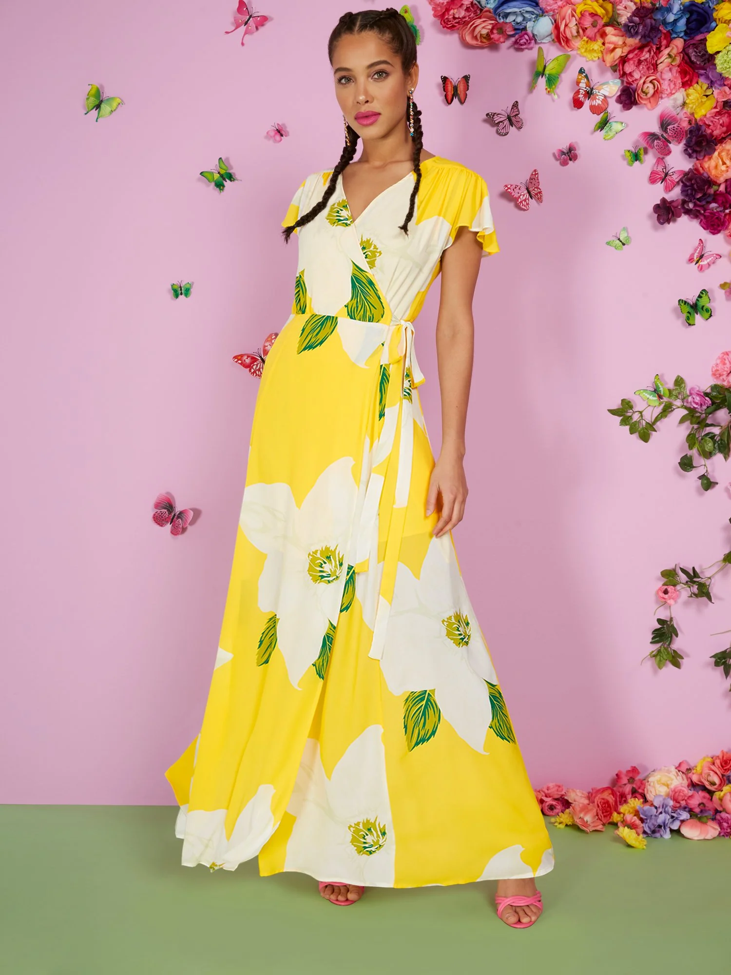 Wrap Maxi Dress - Image 4