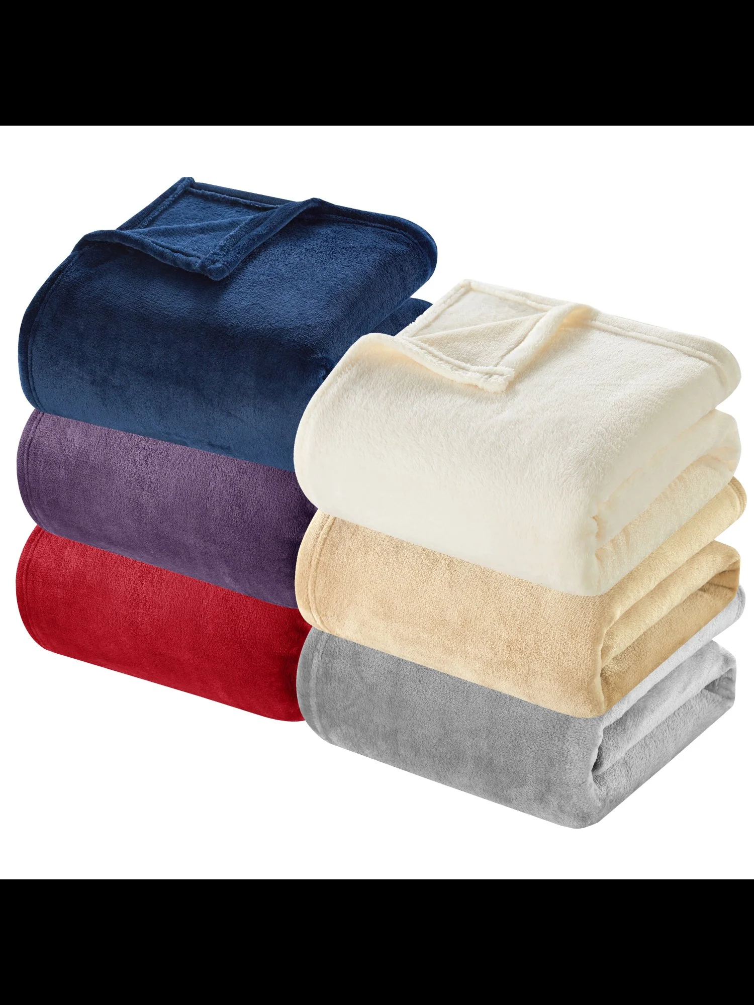Zahava Twin-Size Ultra Plush Fleece Blanket - NY&C x Chic Home - Image 8