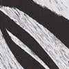 Zebra-Print V-Neck Wrap Blouse - Image 4