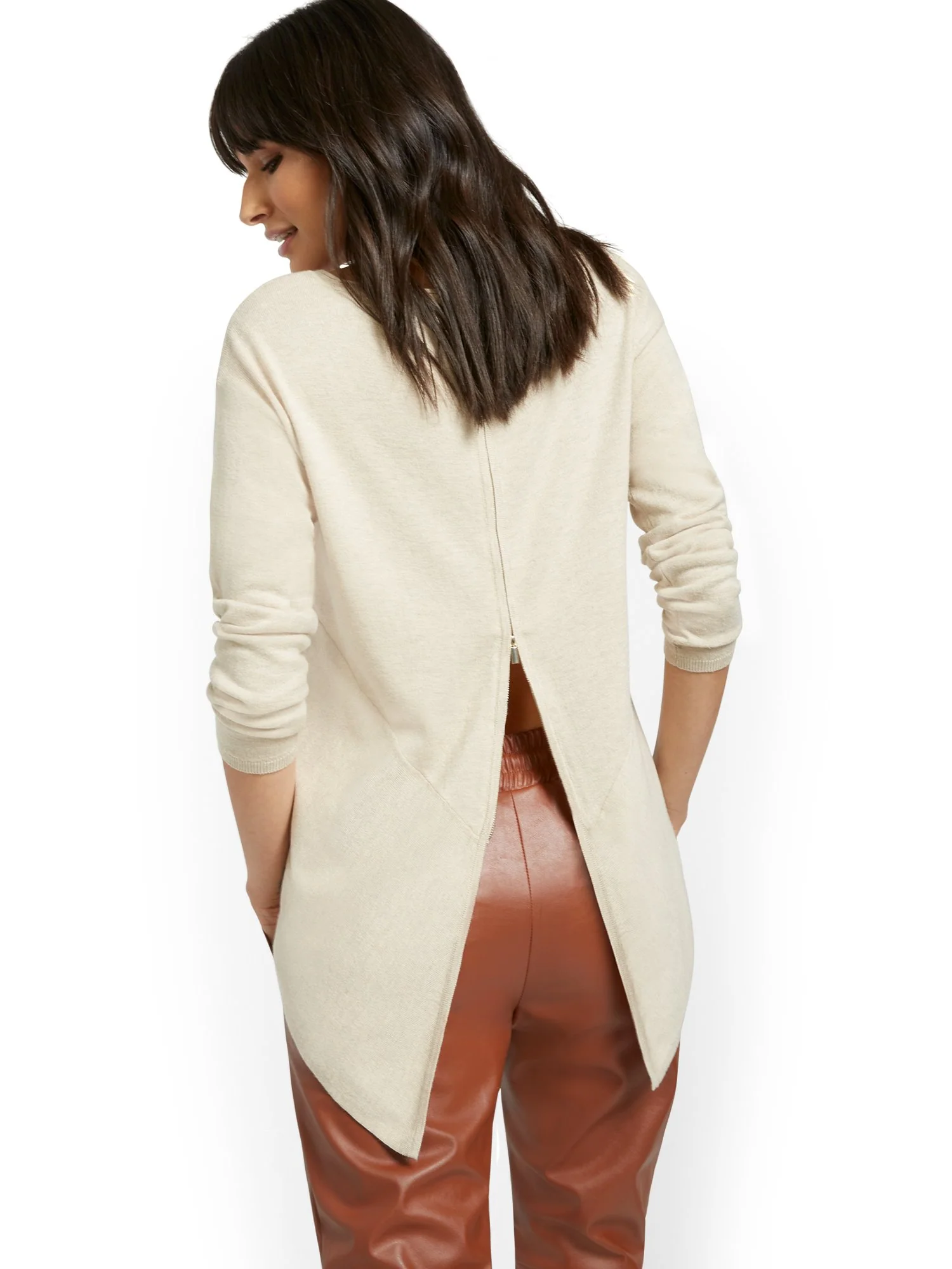 Zip-Back Sweater - Image 11