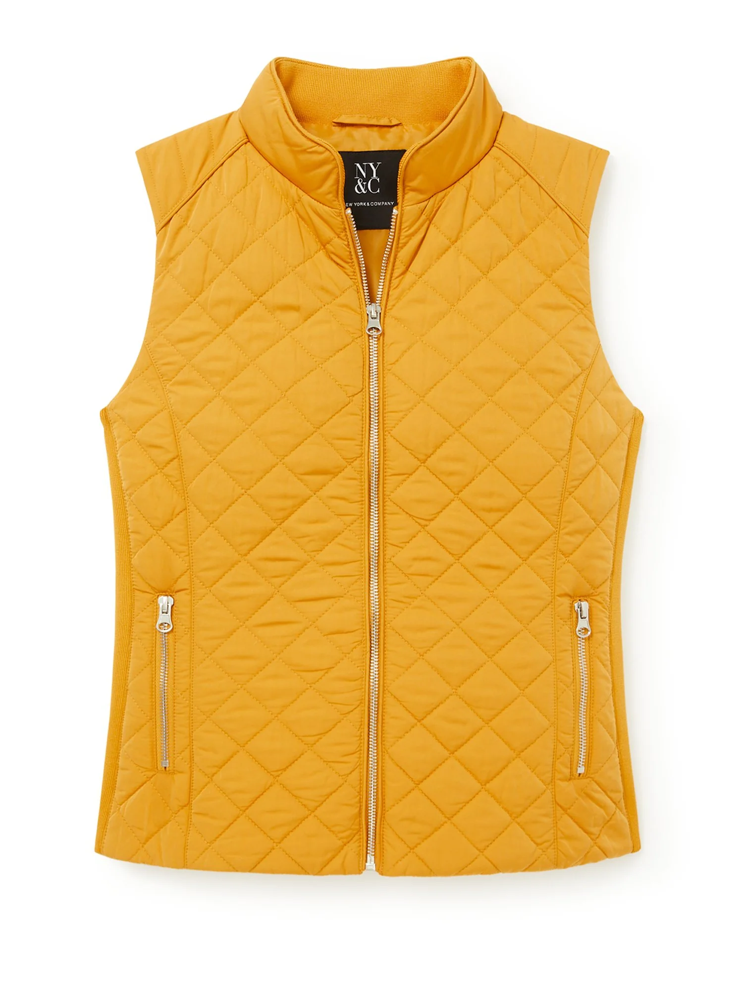 Zip-Front Quilted Vest - Image 26
