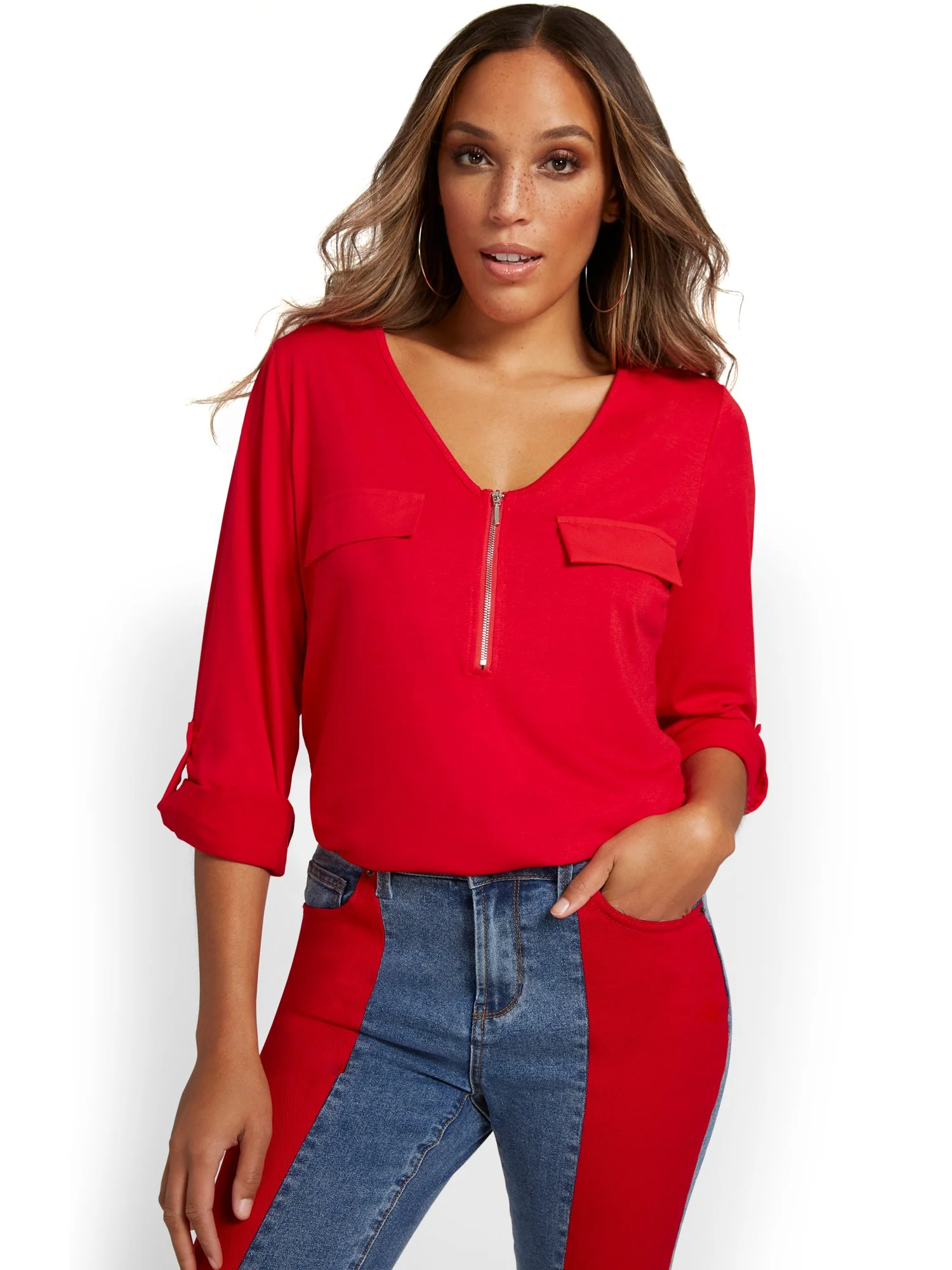 Zip-Front Top - Image 8