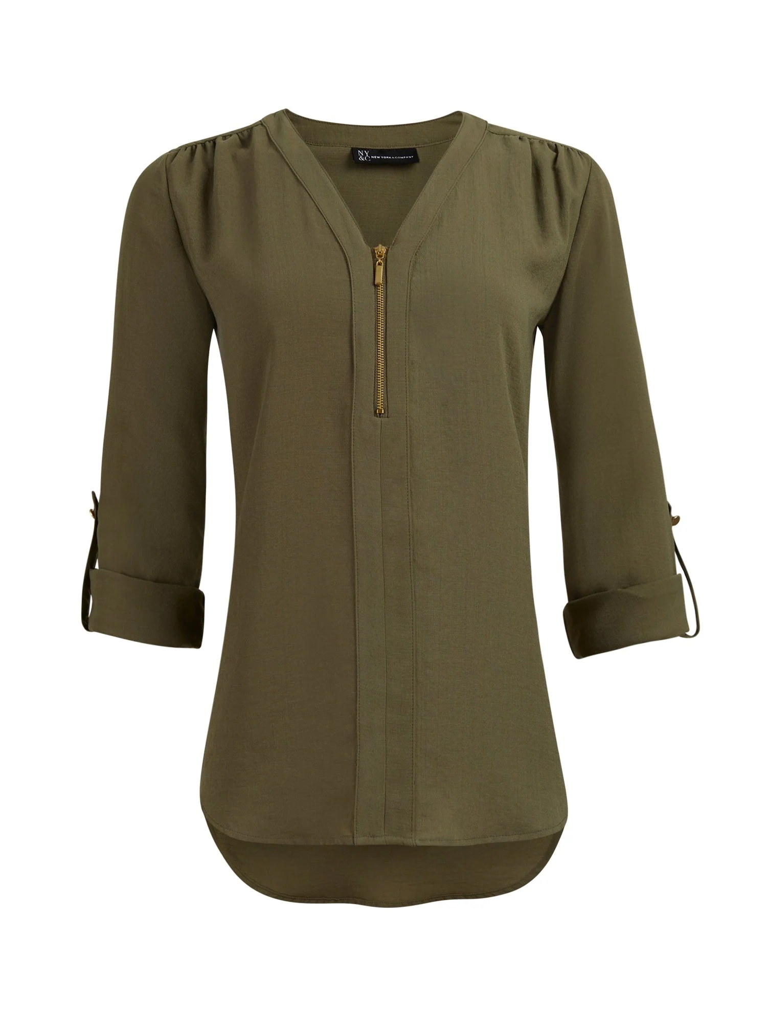 Zipper Cutaway Shirt - Image 9